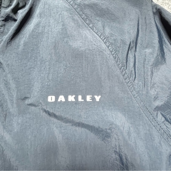Oakley Jacket Mens Small Legacy Ellipse Track Travel Water Repellant Outdoors - Picture 4 of 5